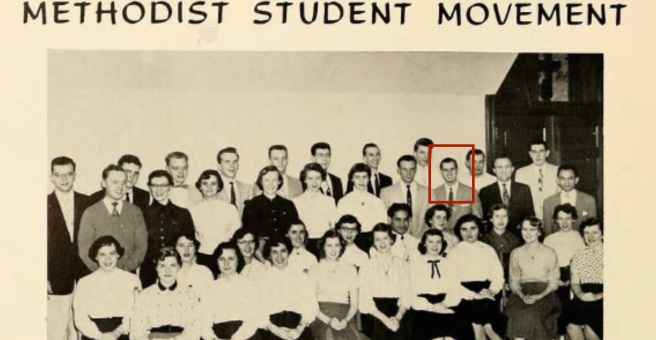 Theodore Jungas Wilson, in the red box. From the West Virginia Wesleyan Seminary in Buckhannon, WV. Source: Ancestry.com
