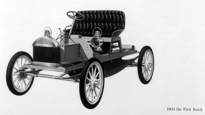The first person to own a car in Emmett's family was -- of course -- Cephas Love Wilson, bank president, judge, mayor of Marianna, and state senator. According to the Florida Secretary of State's archive, Cephas bought one if the first cars in Jackson County, Florida, between 1903-05. Cephas' first car was a Buick. Image Source: www.buick.com.